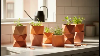 Why traditional terracotta pots are redesigned to fit compact urban kitchen spaces perfectly