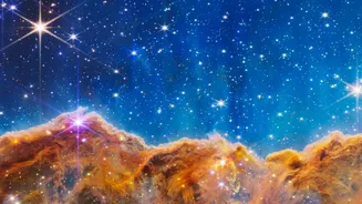 The Lion Nebula Roars into Focus through Webb as Stellar Layers Drift Outward