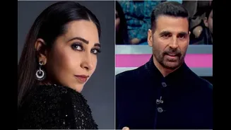 Akshay Kumar Calls Karisma Kapoor His 'First Heroine', Reacreates ‘Deedar’ Moment With Her | Watch
