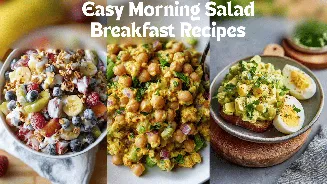 Easy breakfast salad recipes that save time and taste amazing