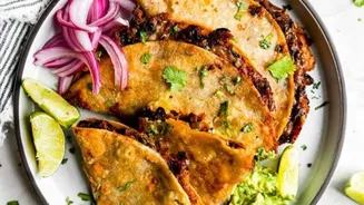 Tasty fix: Black bean and tomato tacos