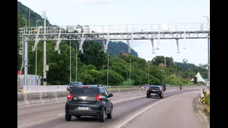 Governo suspende 3,4 milhões de multas do pedágio free flow; entenda o caso