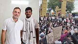 'India's Greatest Strength Is Its Youth': Rahul Gandhi Meets Viral NEET Protest Student Irfan, Says Millions Like Him Are The Country's True Hope