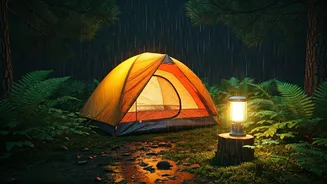 Camping In The Rain Has Never Looked Better