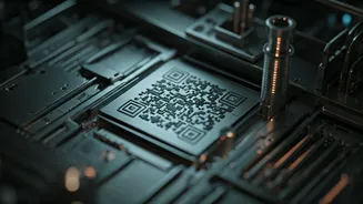 World Record Shattered: Microscopic QR Code Thinner Than a Human Hair Unveiled!