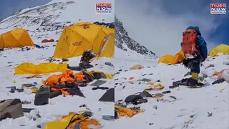 ‘Humans Are Most Invasive Species’: Viral Video Shows Littering At Everest Camp! WATCH