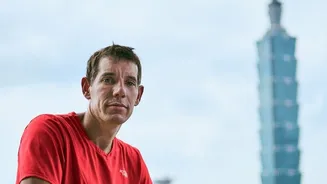 Netflix postpones Alex Honnold’s live Taipei 101 skyscraper climb after rain disruption