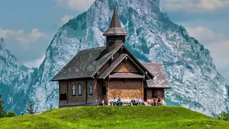 How to experience Kazbegi Gerget Trinity Church views on a shoestring backpacking budget