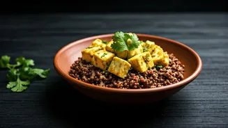 This Warm Ginger Paneer Ragi Bowl Rules Clean Eating