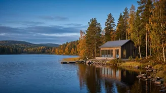 The charm of Finland's lakeside cabins