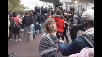 Greta Thunberg participa na França de protestos por melhorias na educação
