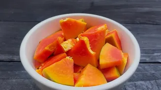 A Balanced Monsoon Breakfast Can Include Papaya and Plain Yoghurt
