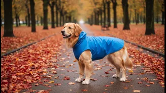 Raincoats Help Some Pets, But They Also Need Cleaning And Drying