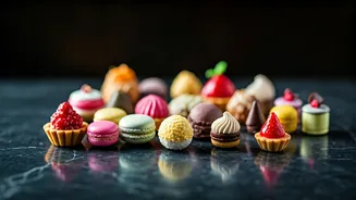 Single Bite Miniature Sweets Make Portion Control Effortlessly Aesthetic