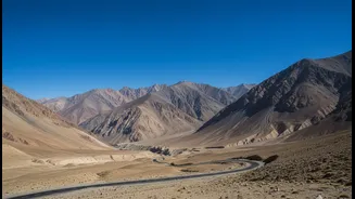 How Ladakh's unique terrain ensures clear skies and safe roads during monsoon weeks