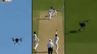 Viral AI clip falsely shows Rishabh Pant smashing drone during IND vs AFG Test