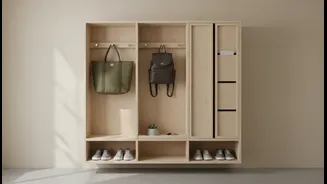 Why Minimalist Wall-Mounted Mudroom Modules Are Perfect Fitments For Modern Delhi-NCR Condos