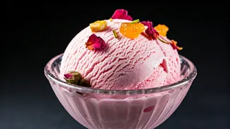 Savor Summer Bliss: Crafting Creamy Rose Gulkand Ice Cream at Home