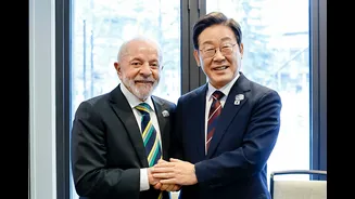 Presidente da Coreia do Sul vem ao Brasil com foco em IA e chips