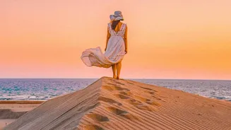 The Qatar One-Day Escape Idea Brings A Desert Morning And Seaside Evening Together