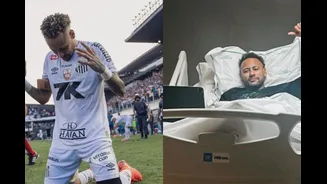 Hero Hurt: Neymar Jr Finally Has Surgery On Torn Meniscus After Dragging Santos To Safety