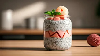 Why Gen Z Loves Layered Litchi Chia Puddings