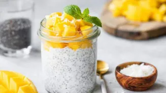 5-minute papaya and chia seed bowl