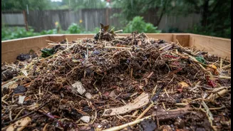 Rainy-Season Composting Works Better with Loose, Aerated Layers