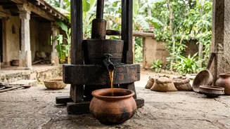 Why Ancient Wooden-Ghani Extraction Techniques Represent Sustainable Eco-Friendly Culinary Practices In South India
