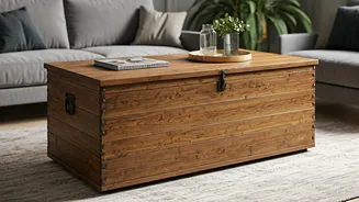 Turn Old Wooden Chests Into Premium Living Room Coffee Tables