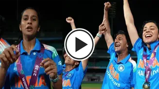 WATCH: Indian players unveil new team song after 2025 Women's Cricket World Cup win