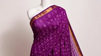 Purple Bandhani: Deepika's Wedding Style