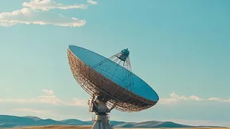Square Kilometre Array SKA Telescope Listens For Deep-Space Signals From Early Universe