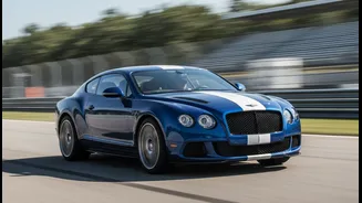 Off-Centre Stripe Gives Bentley Supersports A Racing Edge