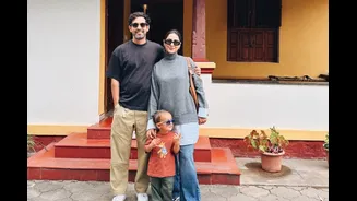 Vikrant Massey Starts 2026 With A Family Getaway In The Hills | Photos