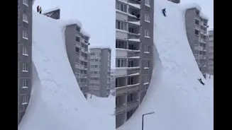 Two Killed As Record Snowfall Buries Russia's Kamchatka City, State Of Emergency Declared | Video