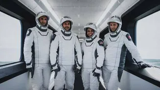 NASA and SpaceX send 4 astronauts on 6-month ISS mission