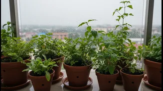 Monsoon Balcony Micro-Gardens Shows why the Next Step Is to Manage Drainage, Sunlight and Pot Size