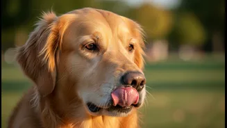 Dogs May Show Nausea Through Pacing, Lip Licking or Withdrawal