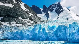 Petermann Calving Leaves a Large Iceberg Drifting into the Arctic