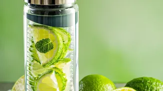 Boost hydration with fruit-infused water