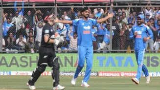 India beat New Zealand by 48 runs in the first T20I, Abhishek and Rinku shine