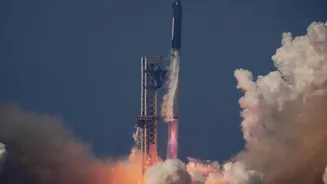 SpaceX Successfully Conducts Test Flight of Enhanced Starship for NASA's Artemis Program