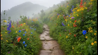 How to select experienced local guides for navigating wet trails in Uttarakhand's flower valley