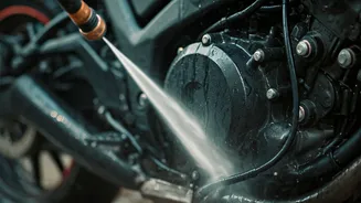 5 Motorcycle Parts to Shield from High-Pressure Washing: Protect Your Ride!
