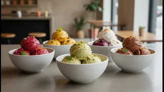 Modern Indian Dessert Shops Bring Plant-Based Gelato To Urban Customers
