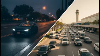Early Flights Need A Different Transport Plan Than Midday Departures