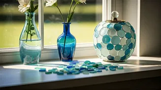 5 Coastal Charms: Effortless Sea Glass Decor Ideas for Your Home