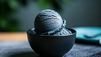 Jet Black Coconut Ash Ice Cream Becomes Ultimate Summer Sensation