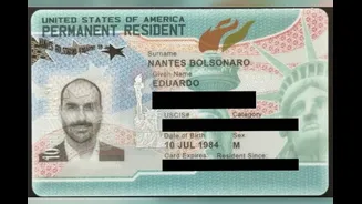 Eduardo Bolsonaro ganhou green card por "habilidades extraordinárias". Entenda